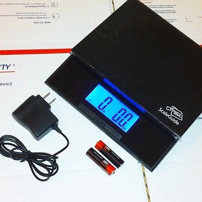 Ultraship 75 lb Electronic Digital Shipping Postal Kitchen Scale